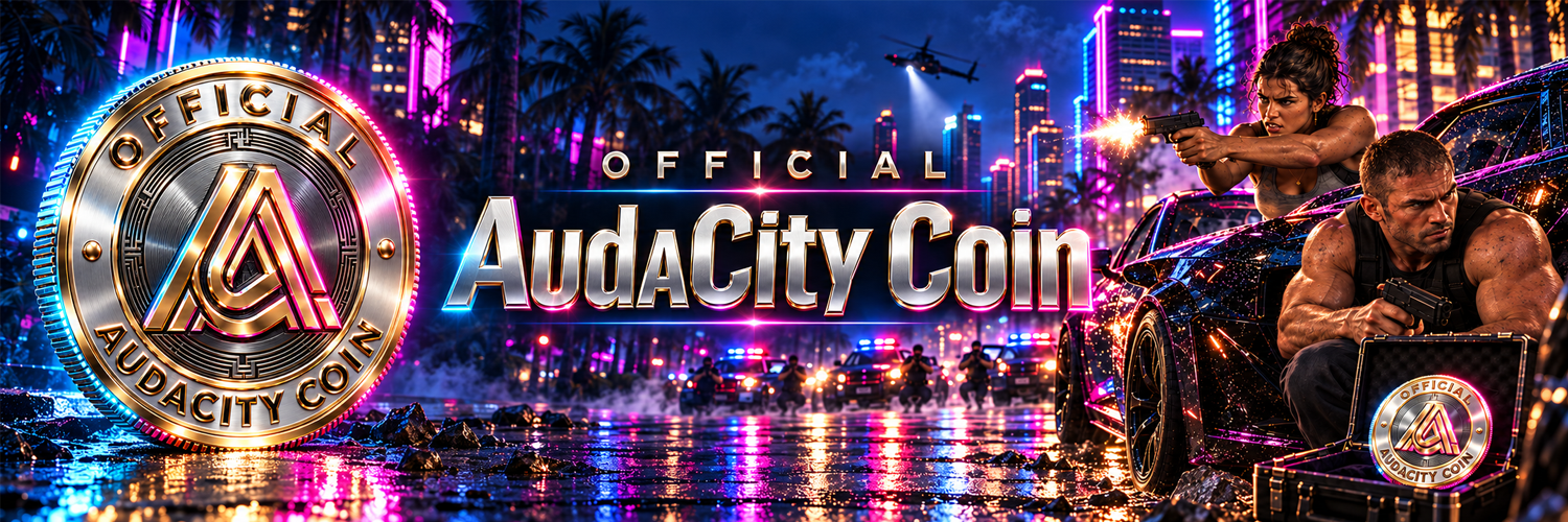 Official AudaCity Coin banner art